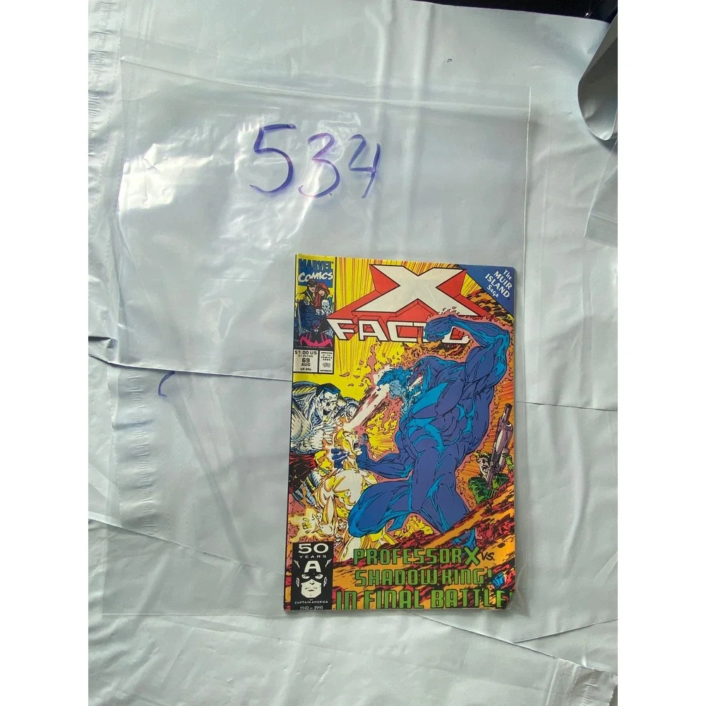 X‎ FACTOR COMIC BOOK ISSUE 12 PROFESSOR X VS SHADOW KING MARVEL COMICS 1986